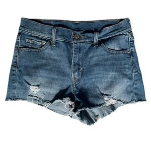 Levi's Denim Cut Off Shorts